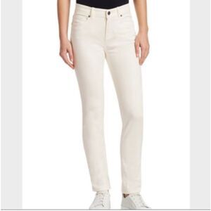 Loro Piana White Skinny Jeans Women’s Sz 46 Italy=10 US